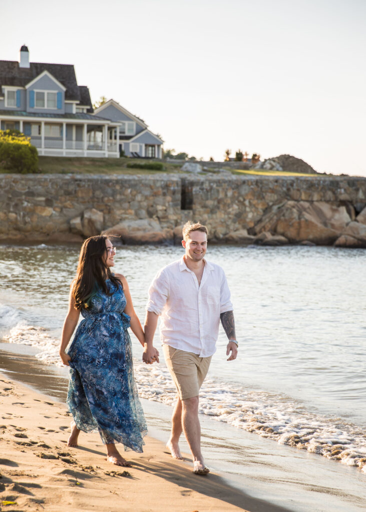 engagement shoot rockport ma