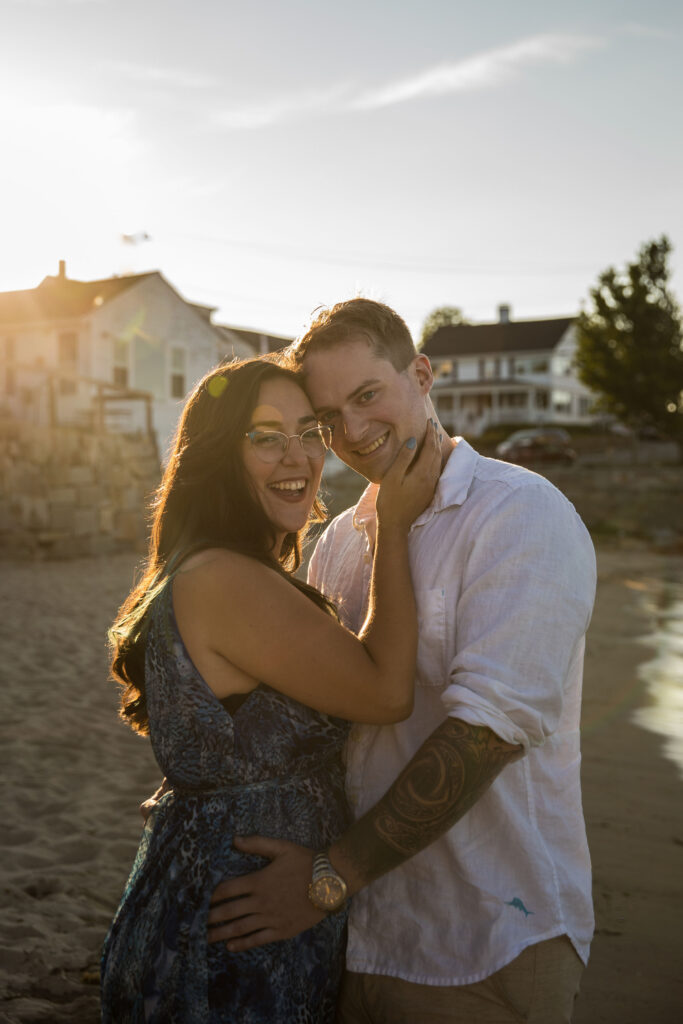 engagement shoot rockport ma 