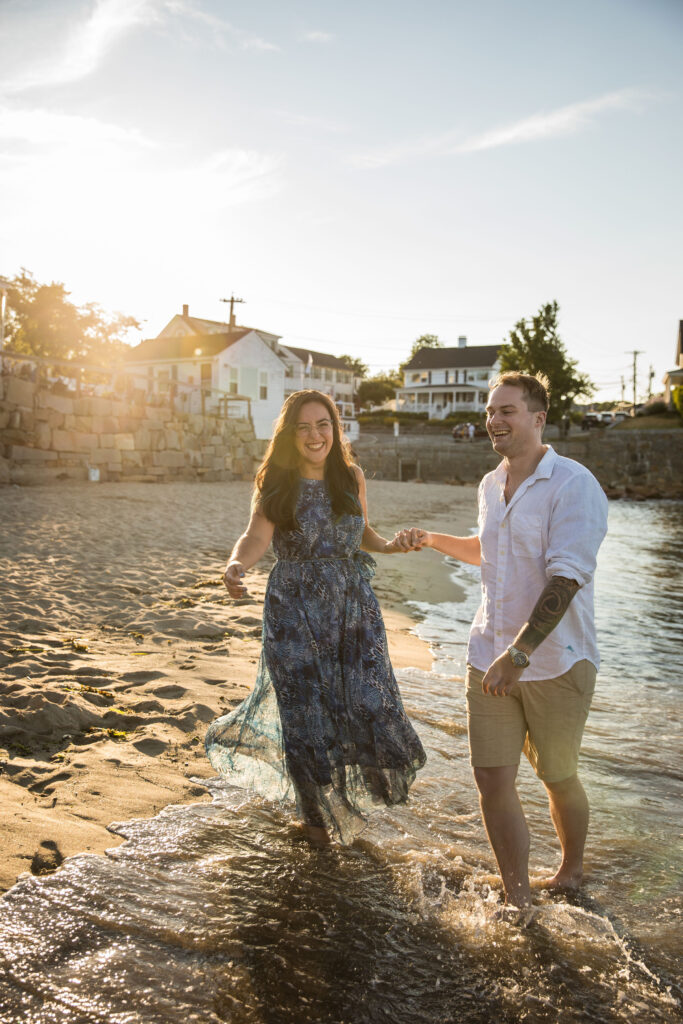 engagement shoot rockport ma 