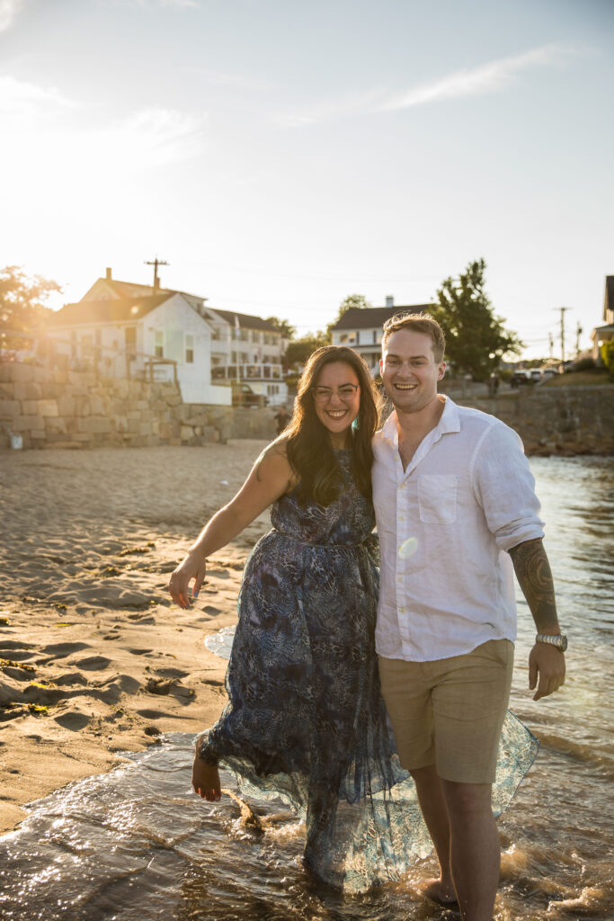 engagement shoot rockport ma 