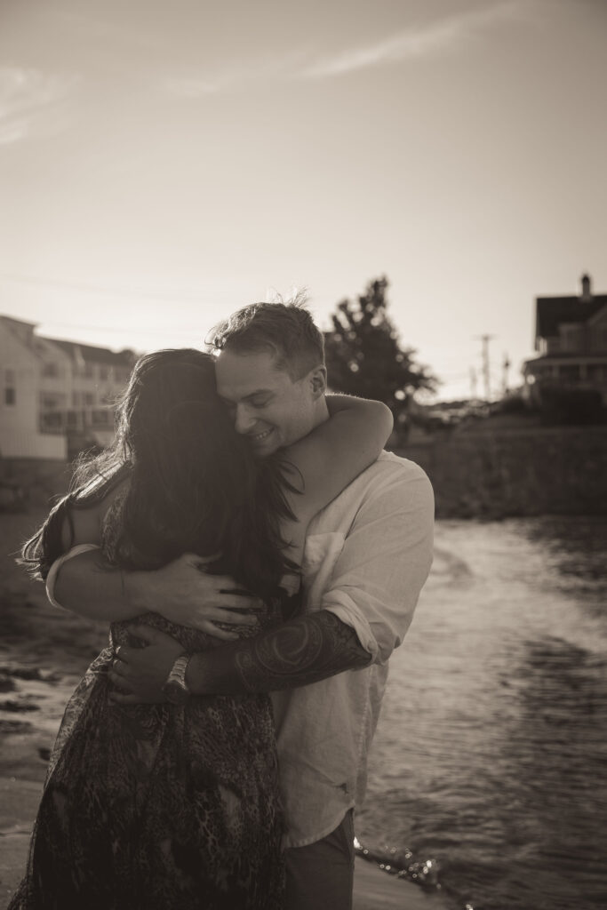 engagement shoot rockport ma 