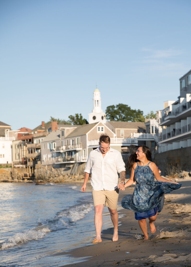 engagement shoot rockport ma 