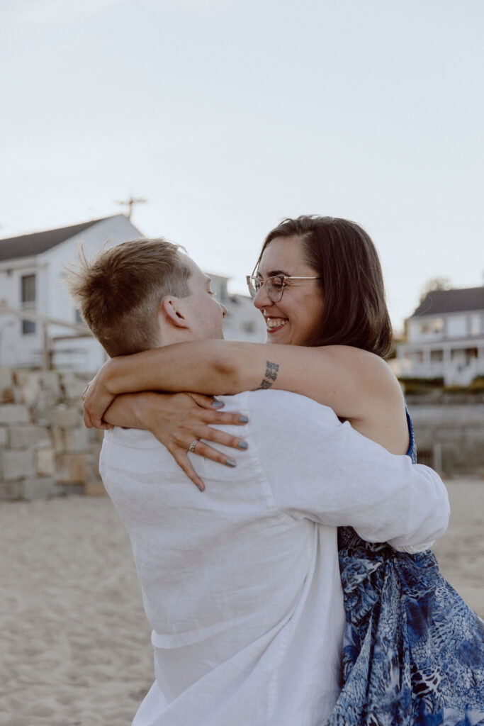 engagement shoot rockport ma 