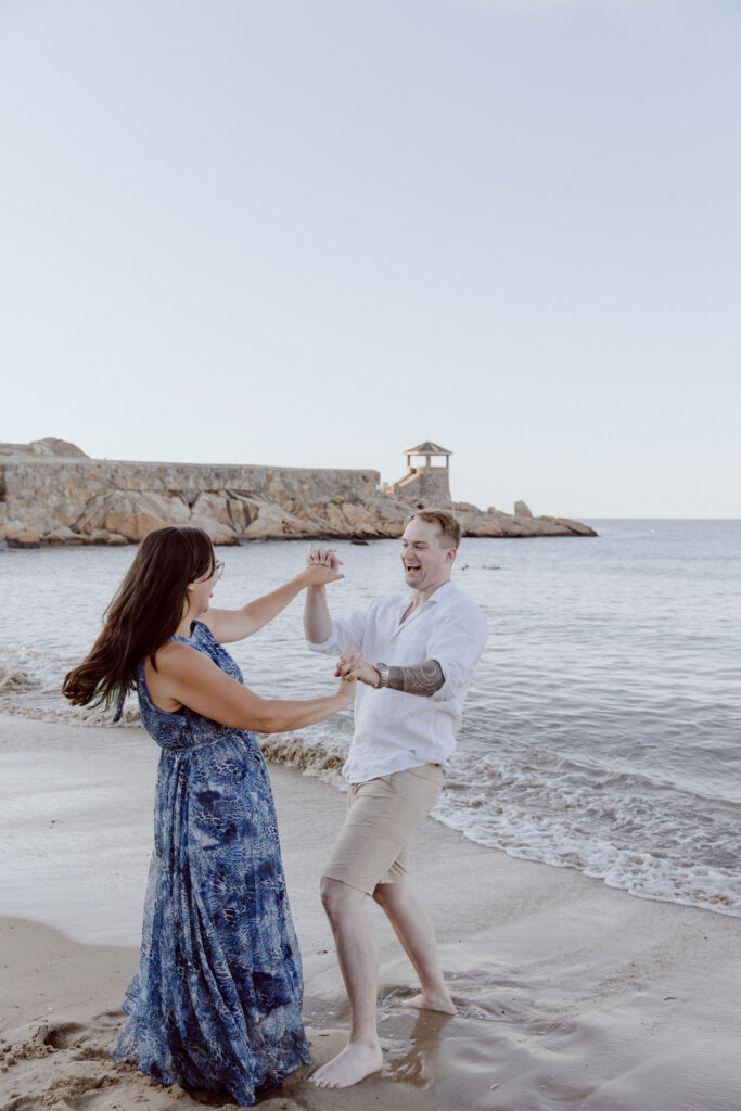 engagement shoot rockport ma 