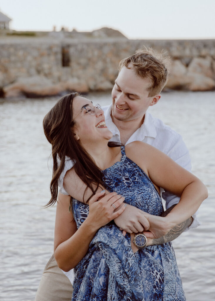 engagement shoot rockport ma 