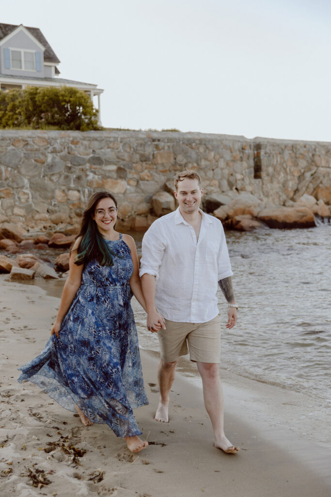 engagement shoot rockport ma 