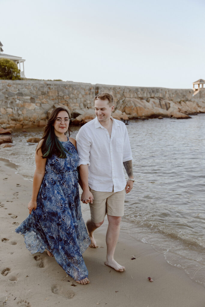 engagement shoot rockport ma 