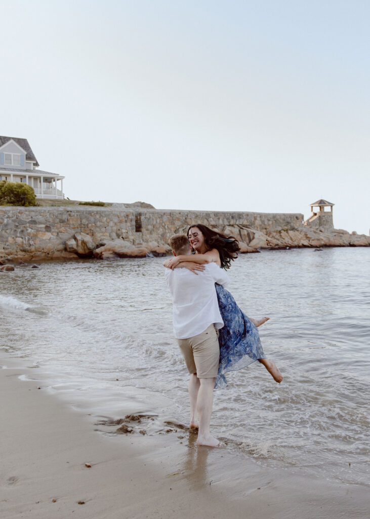 engagement shoot rockport ma 