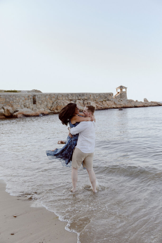 engagement shoot rockport ma 