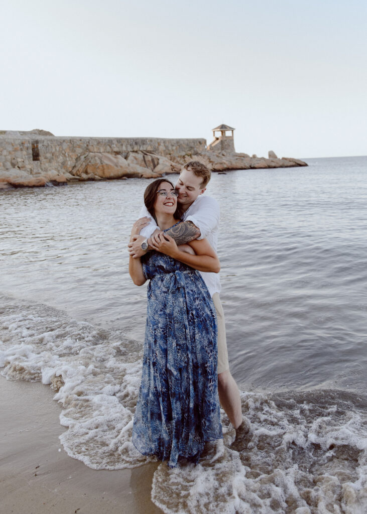 engagement shoot rockport ma 