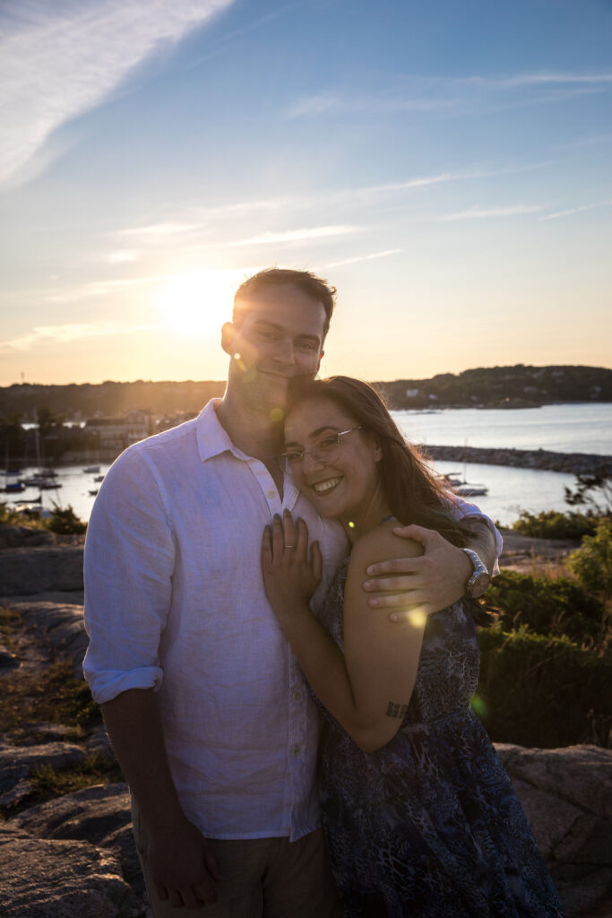 engagement shoot rockport ma 