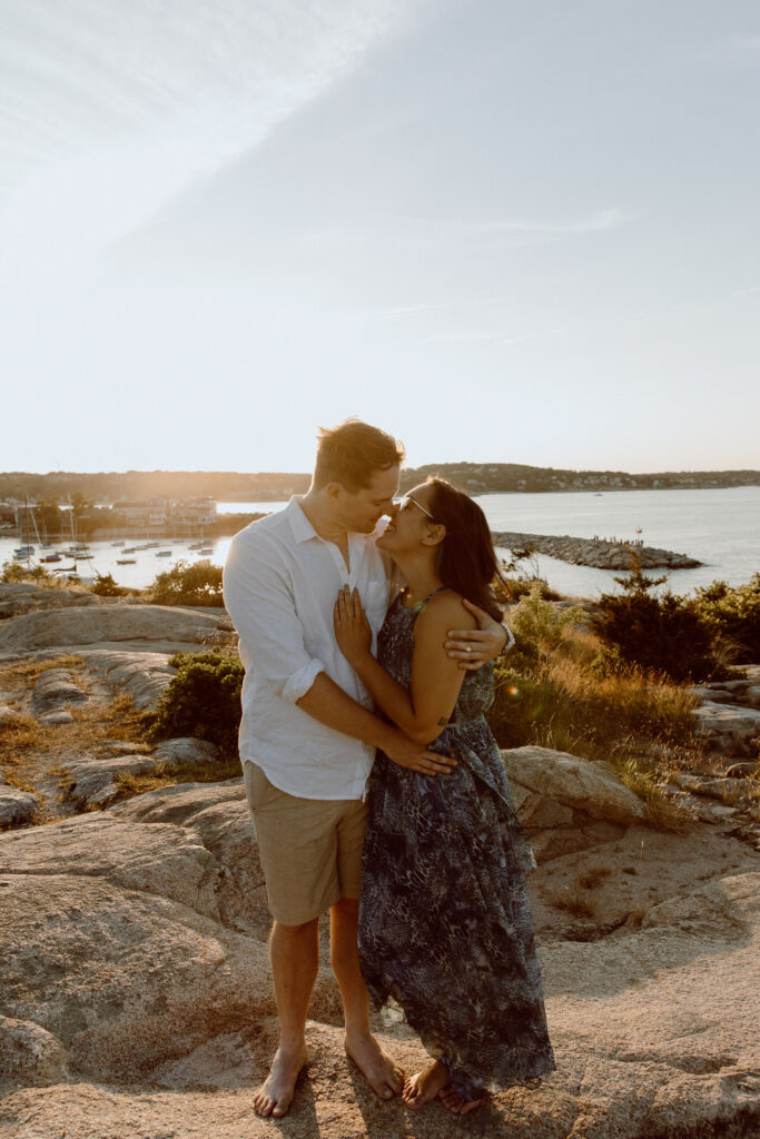 engagement shoot rockport ma 