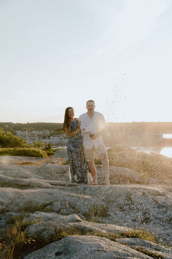 engagement shoot rockport ma 