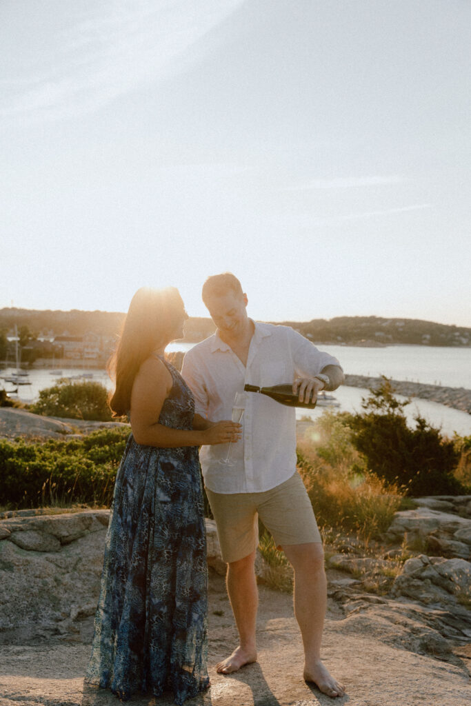 engagement shoot rockport ma 