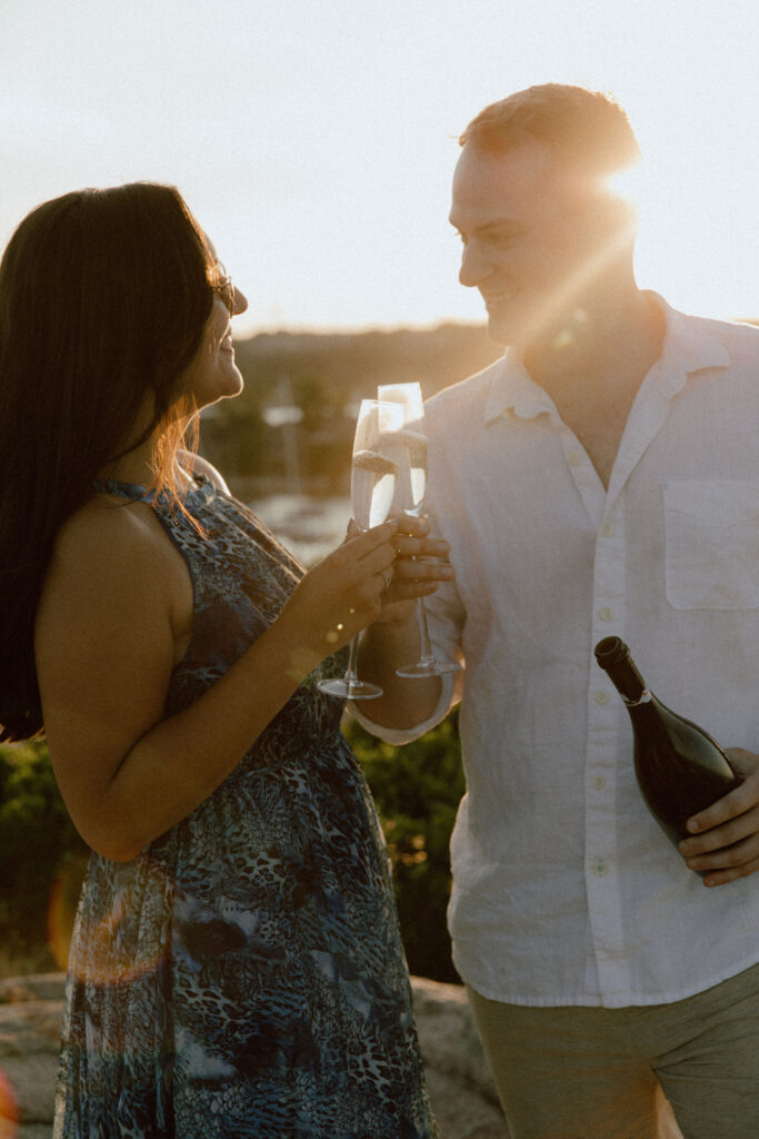 engagement shoot rockport ma 