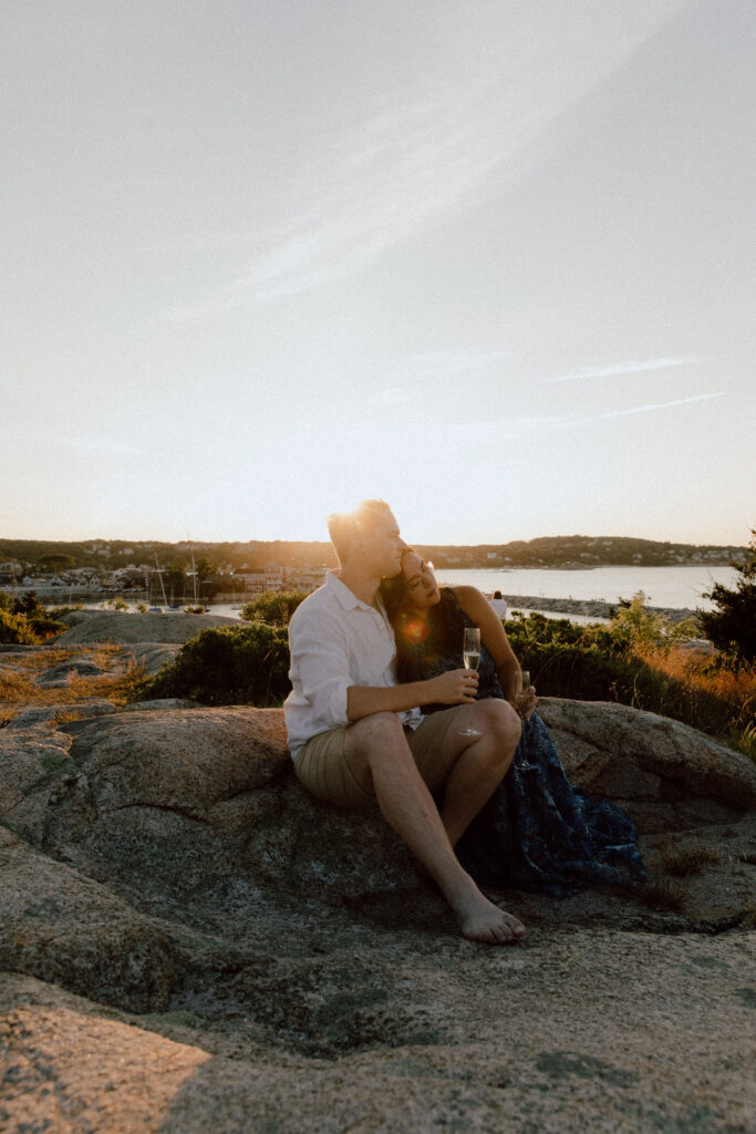 engagement shoot rockport ma 