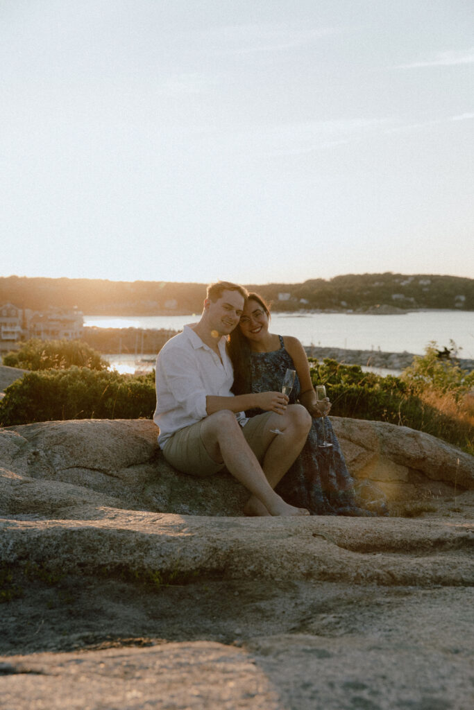 engagement shoot rockport ma 