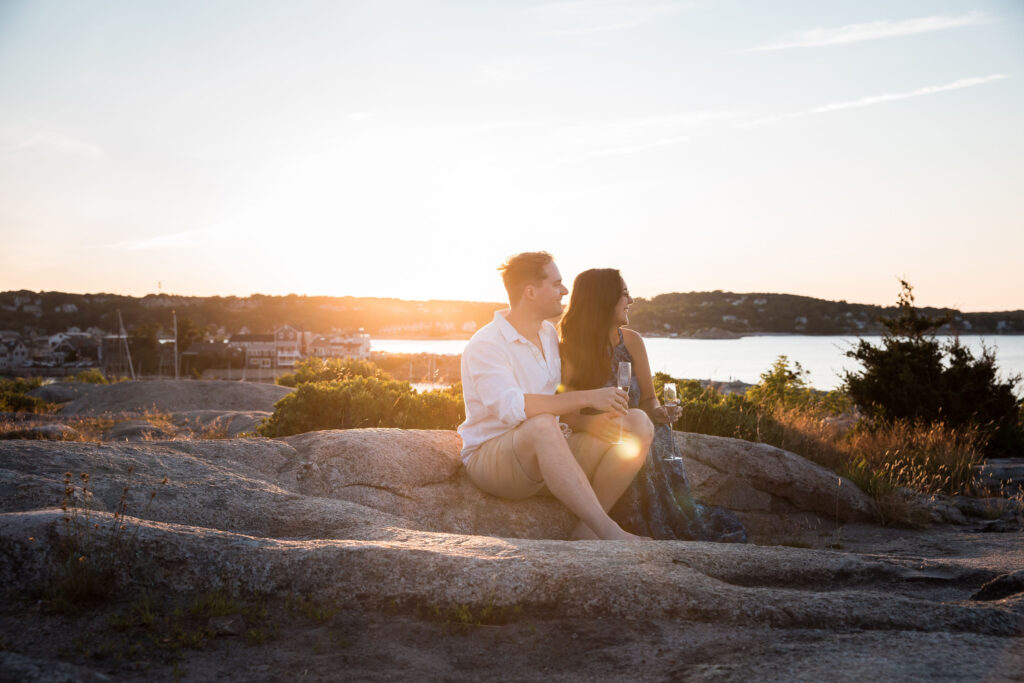 engagement shoot rockport ma 