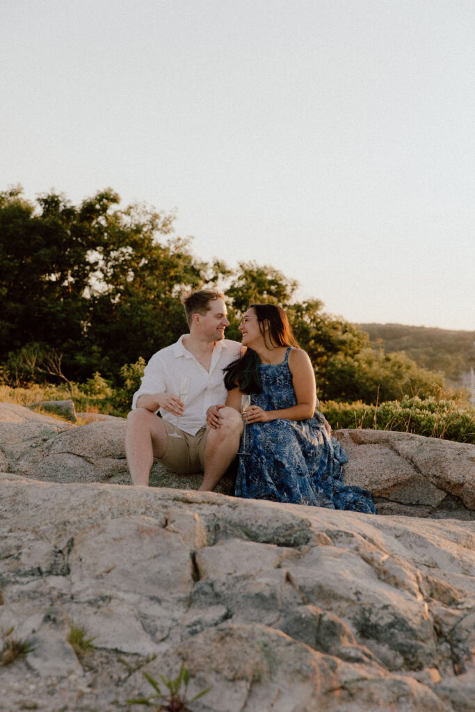 engagement shoot rockport ma