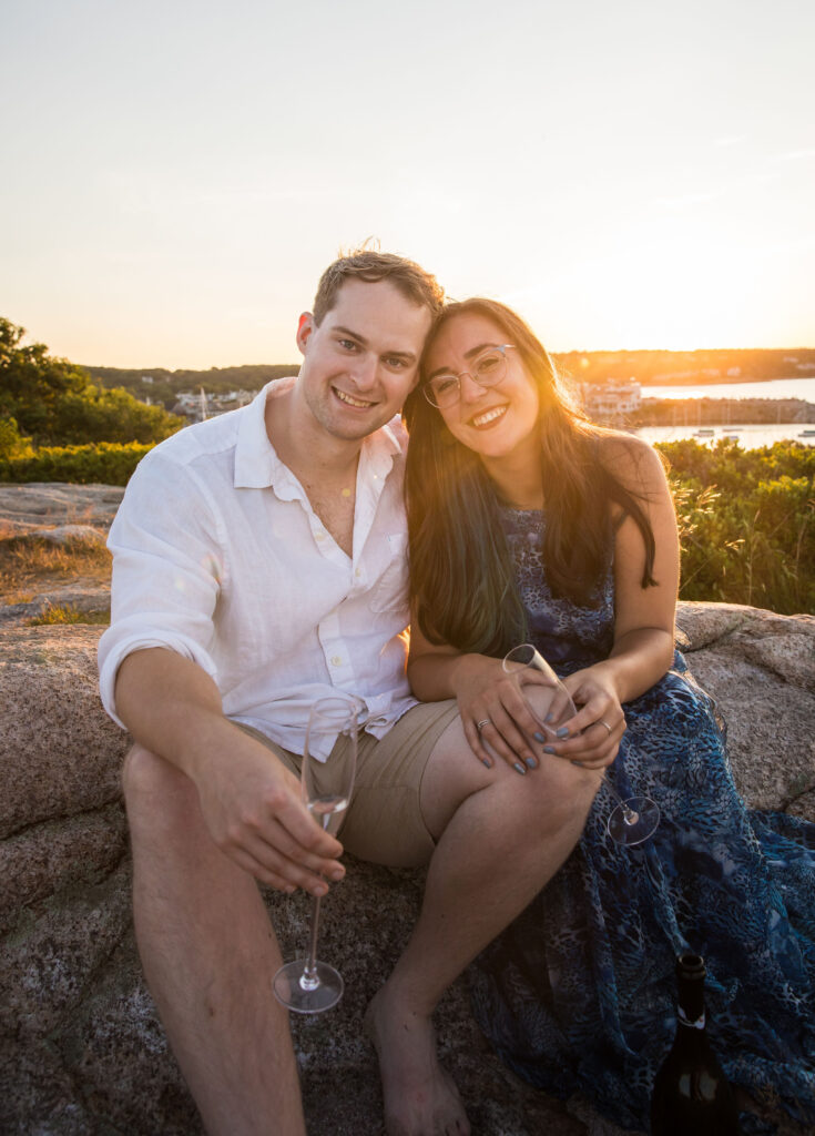 engagement shoot rockport ma